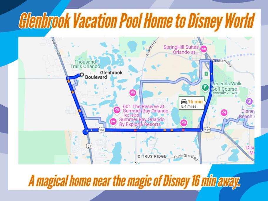 Glenbrook Vacation Poolspa Home オーランド エクステリア 写真