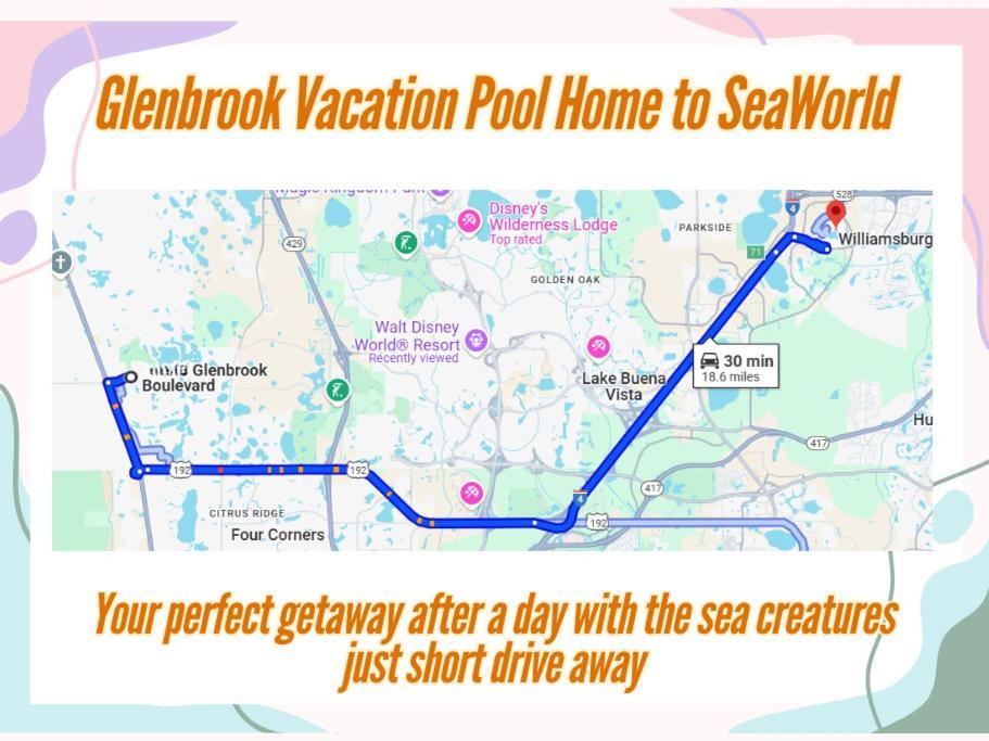 Glenbrook Vacation Poolspa Home オーランド エクステリア 写真
