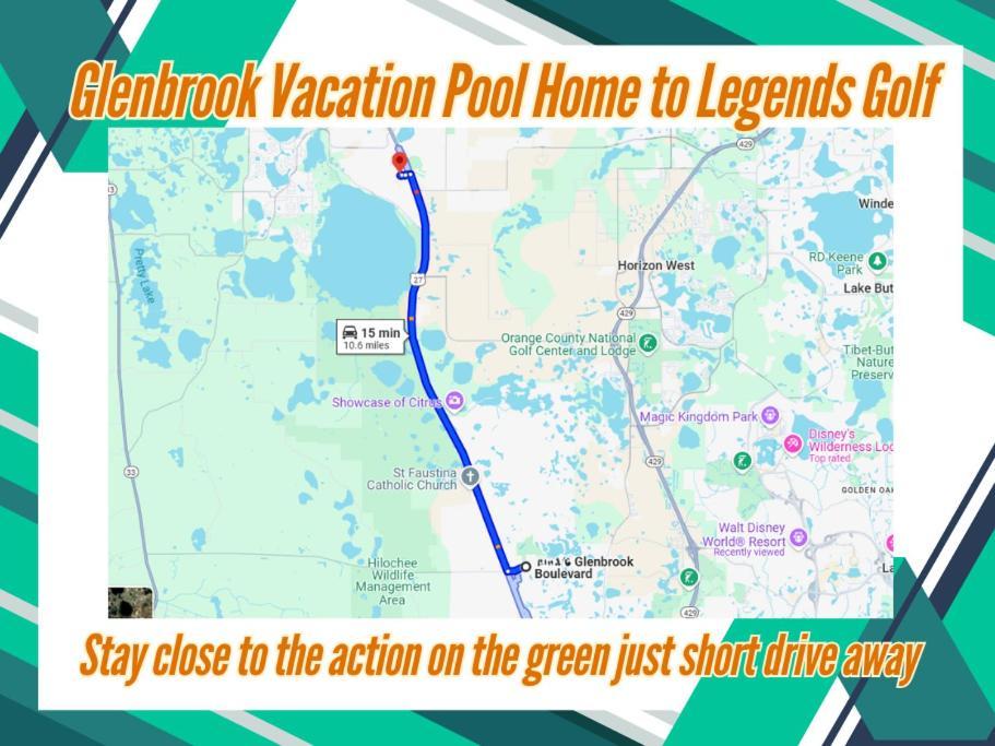 Glenbrook Vacation Poolspa Home オーランド エクステリア 写真